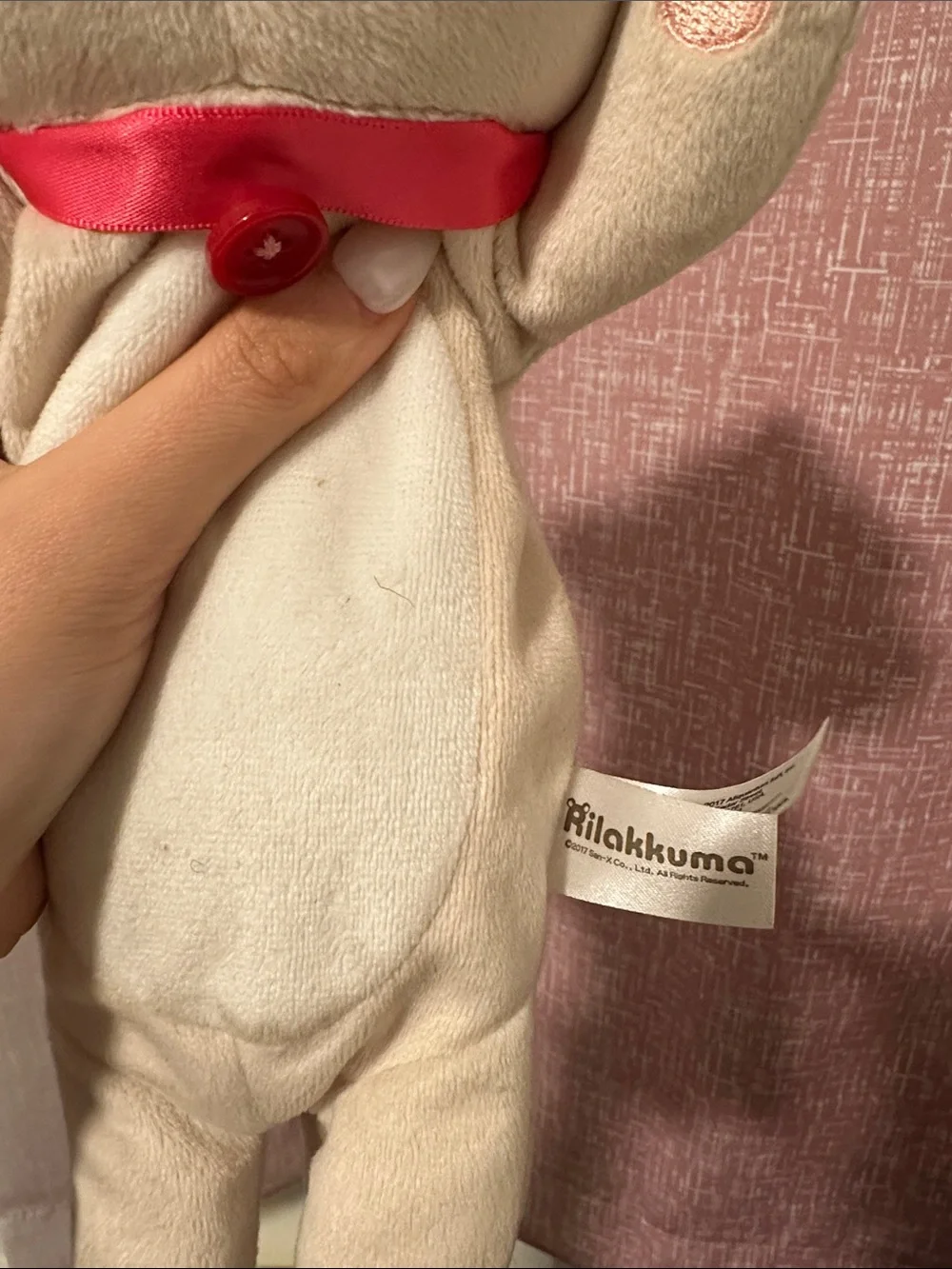 Rilakkuma Korilakkuma Cat Costume Plush Pouch